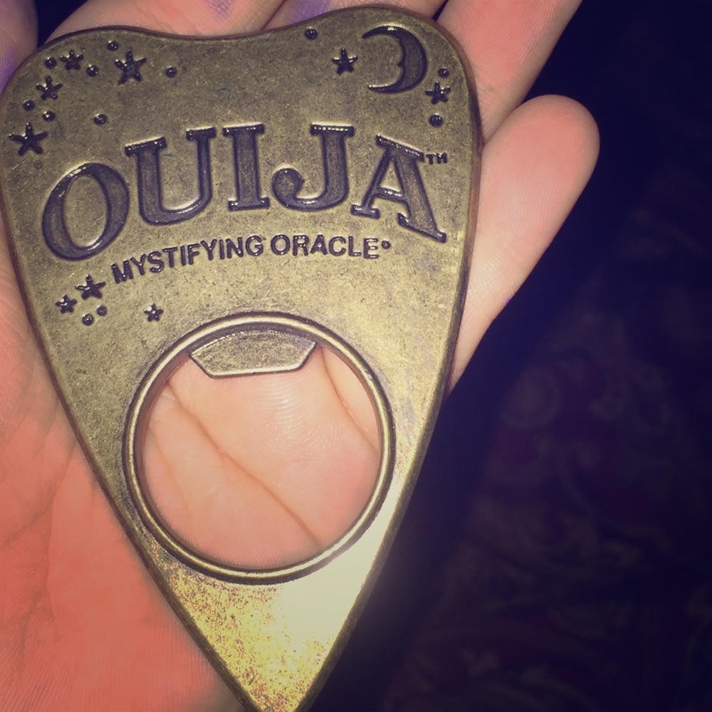 Ouija bottle opener